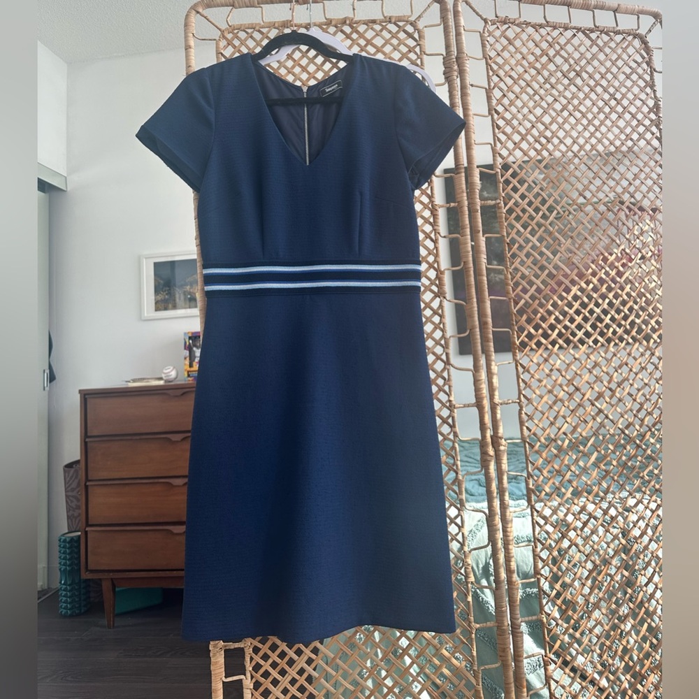 Parisian Navy Dress